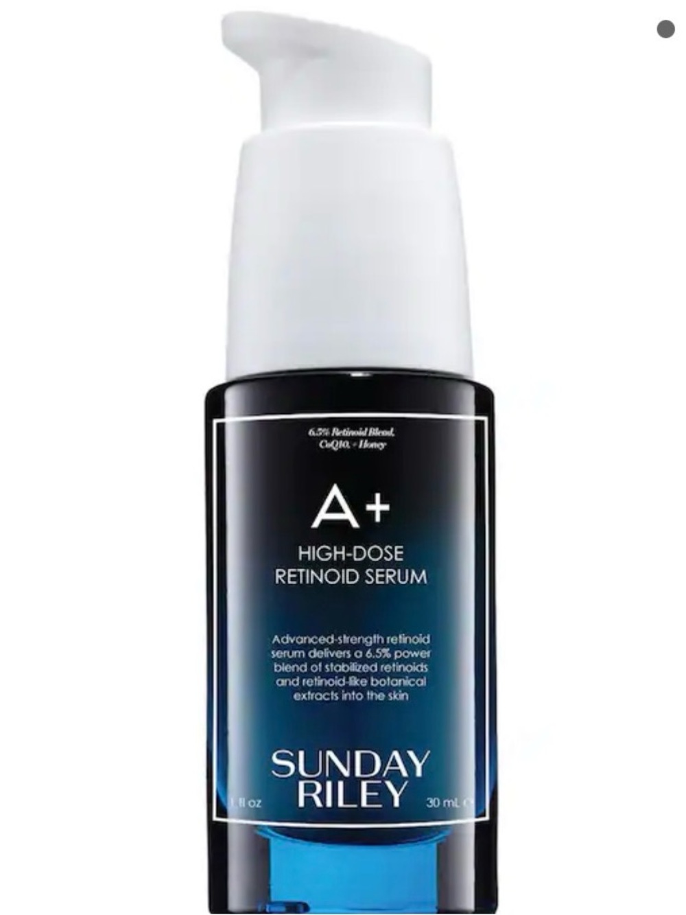 NEW Sunday Riley A+ High Dose Retinoid Serum 0.5 oz